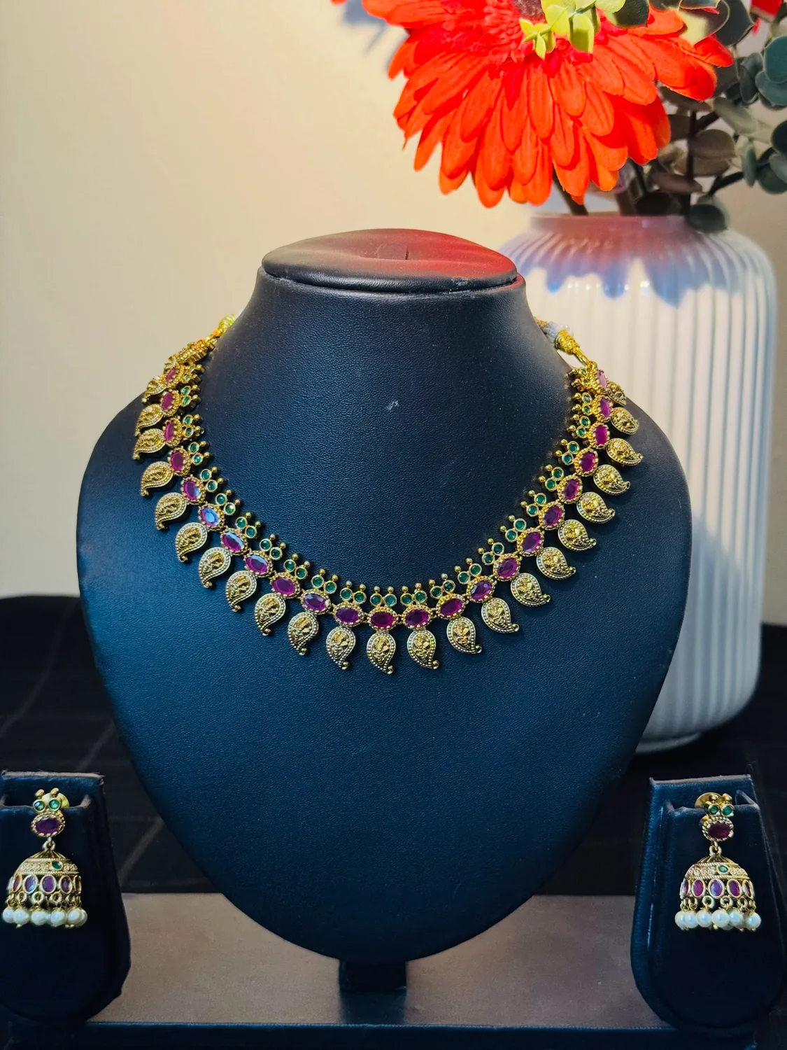 Statement necklace from Alankara's recent Instagram collection